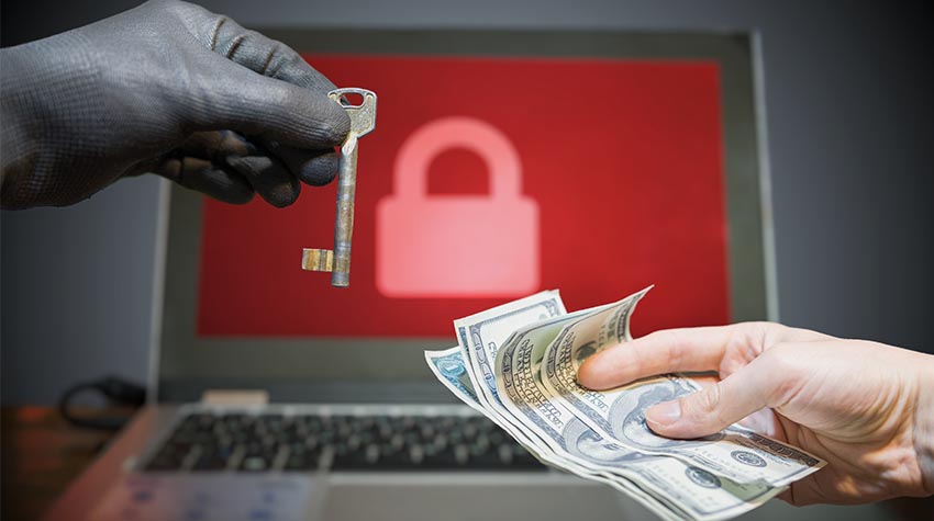 Viele Ransomware sind jetzt Open-Source und können von jedem verwendet werden, um Unternehmen und Privatpersonen zu erpressen. © Shutterstock, vchal